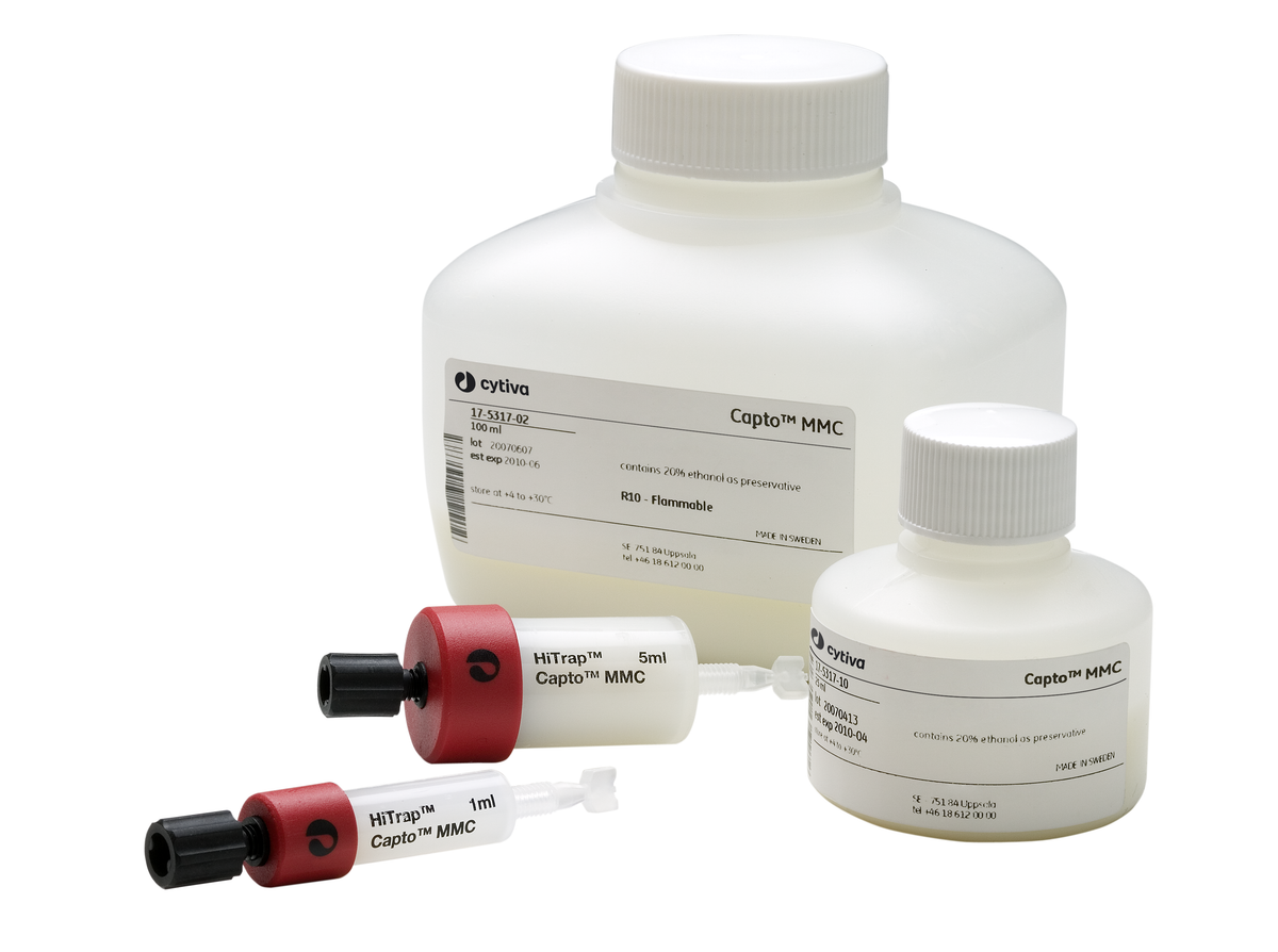 Capto™ MMC multimodal chromatography resin 17531703 - Chromatography products - Cytiva