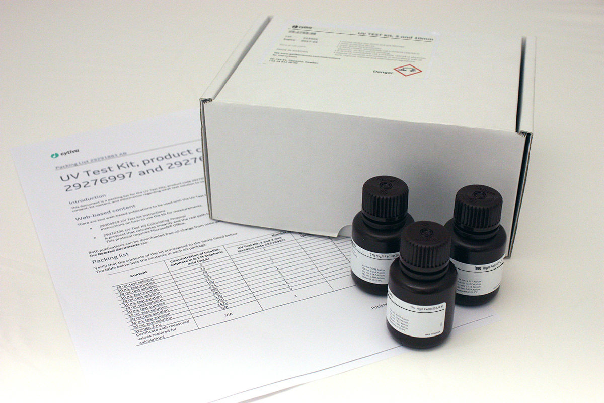 UV test kit 29293950 - Chromatography products - Cytiva