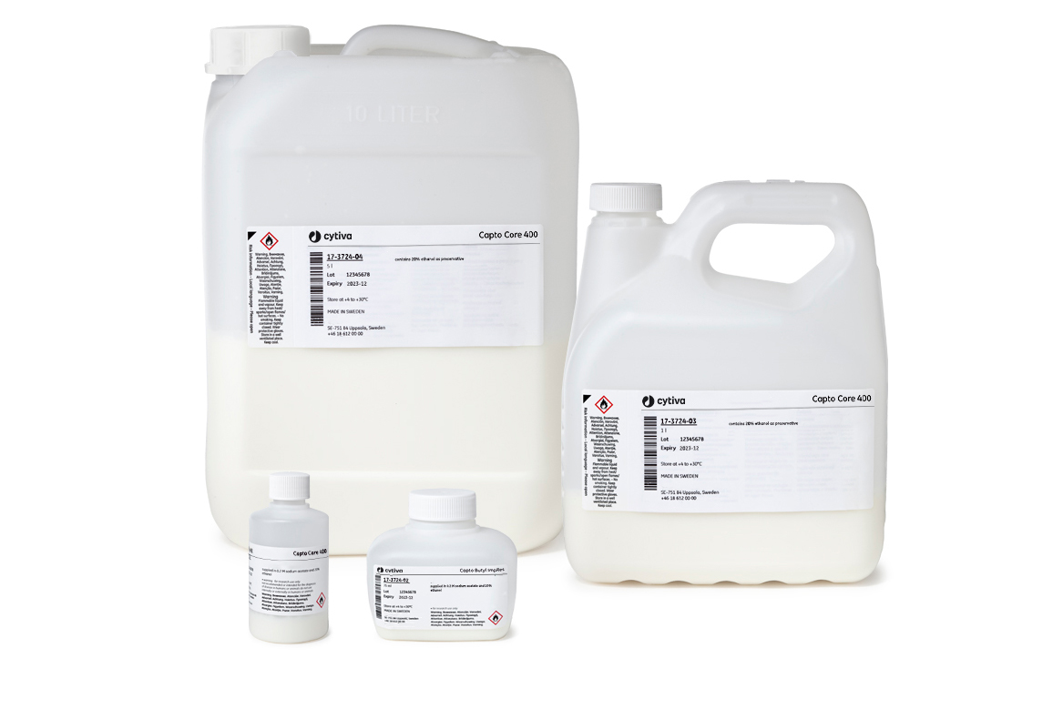 Capto™ Core 400 multimodal chromatography resin 17372403 - Chromatography products - Cytiva