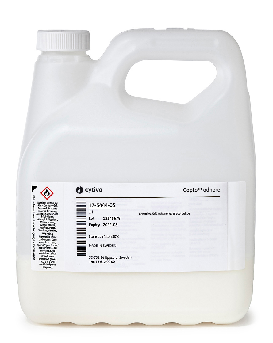 Capto™ adhere multimodal chromatography resin 17544403 - Chromatography products - Cytiva