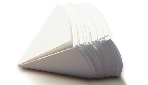 Whatman™ pyramid folded filter papers 9891-128 - Lab filtration products - Cytiva