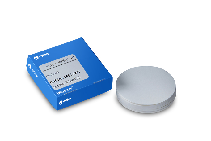 Whatman™ Quantitative Filter Paper, Hardened Low Ash, Grade 50 1450-916 - Lab filtration products - Cytiva