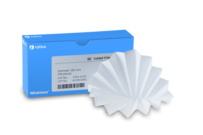 Whatman™ Qualitative Filter Papers, Fluted, Grade 4V 1204-0185 - Lab filtration products - Cytiva