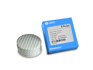Whatman™ Grade 8 Ruled Filter Papers 10347033 - Lab filtration products - Cytiva