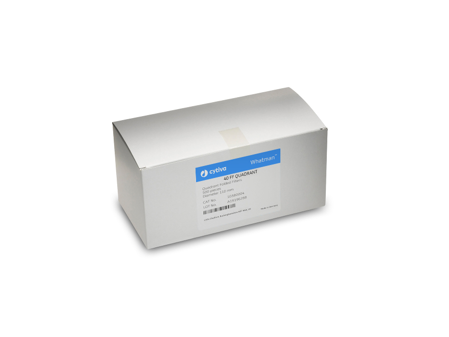 Whatman™ quadrant folded filter papers 10380204 - Lab filtration products - Cytiva