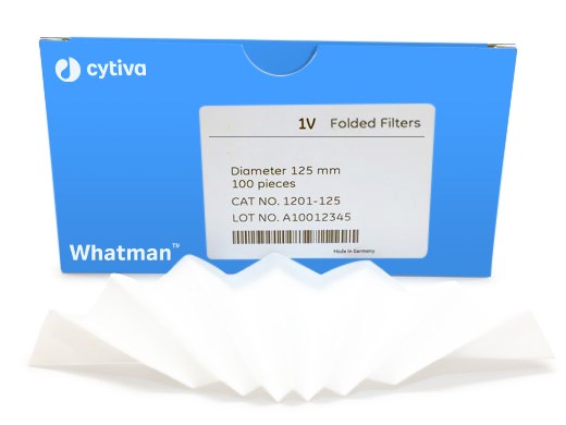 Whatman™ Qualitative filter papers, fluted, grade 1V 1201-320 - Lab filtration products - Cytiva