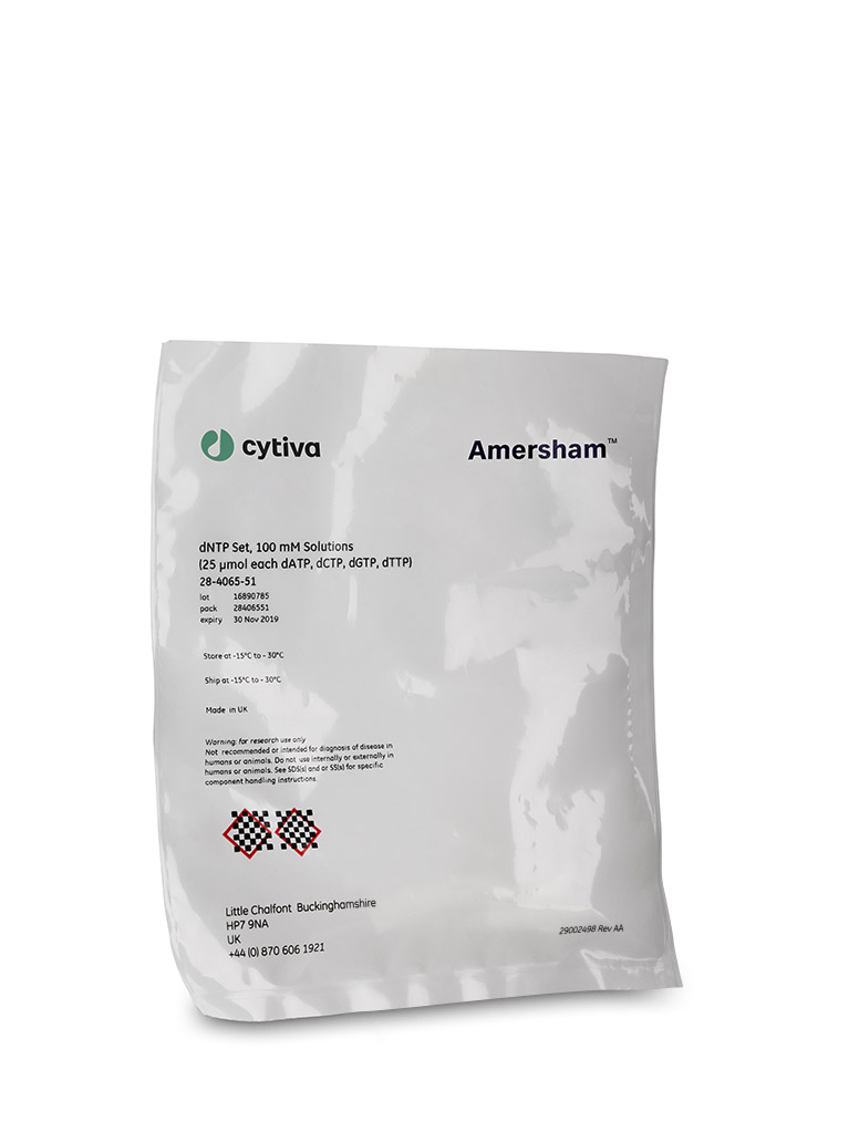 Amersham™ Solution dNTPs 28406541 - Molecular and Immunodiagnostics - Cytiva