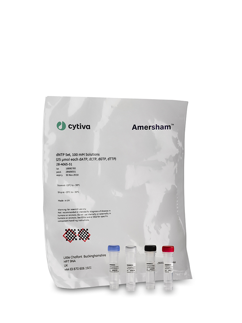 Amersham™ Solution dNTPs 28406541 - Molecular and Immunodiagnostics - Cytiva