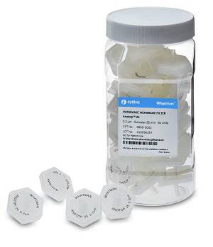 Whatman™ Anotop™ non-sterile Anopore™ syringe filters for ion chromatography (IC) 6809-9244 - Lab filtration products
