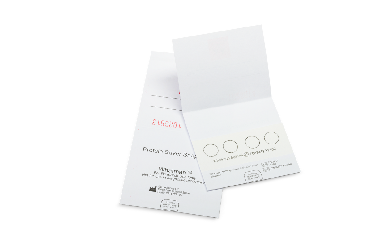 Whatman™ 903 Proteinsaver snap-apart cards 10534320 - Lab filtration products - Cytiva