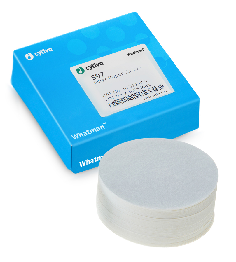 Whatman™ Grade 597 Qualitative Filter Papers 10311811 - Lab filtration products - Cytiva