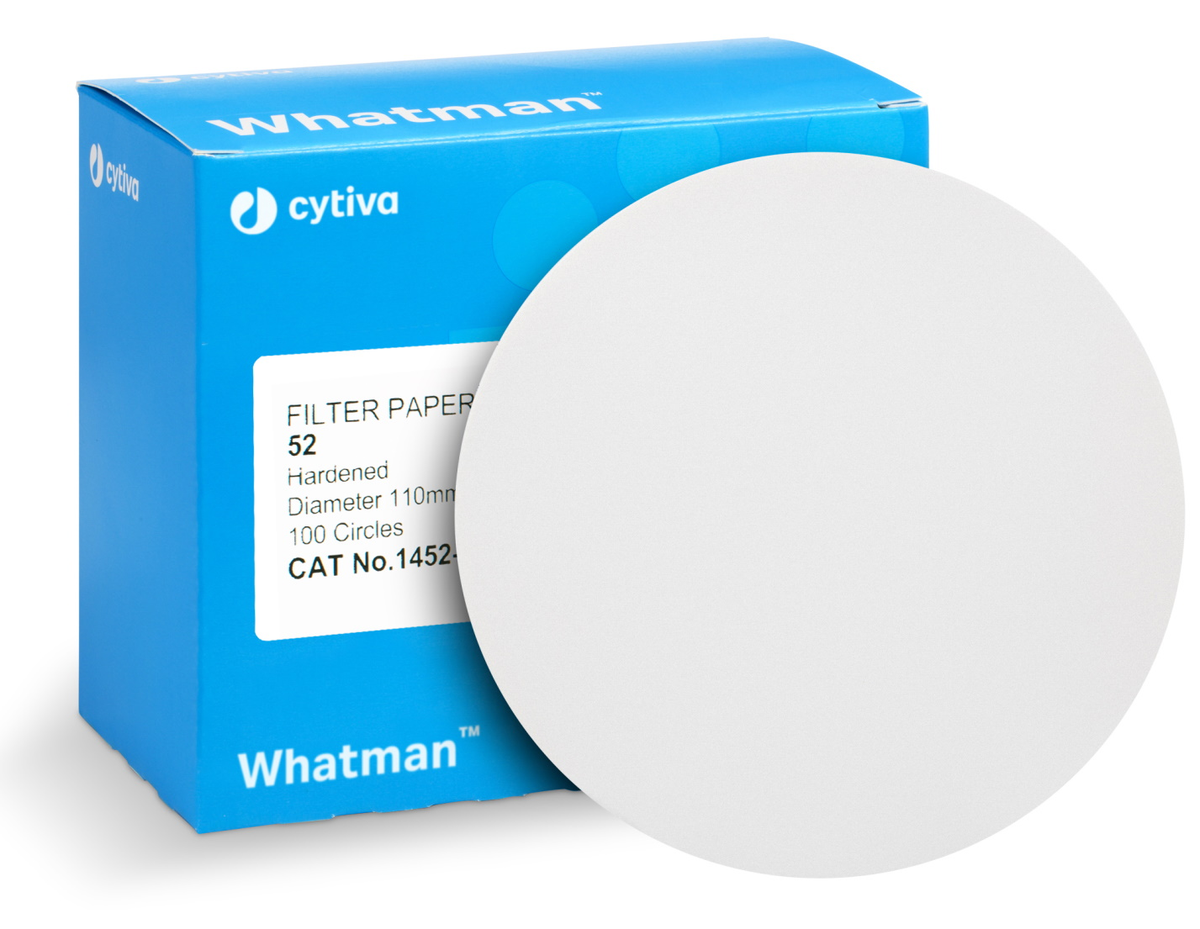 Whatman™ Quantitative Filter Papers, Hardened Low Ash, Grade 52 1452-150 - Lab filtration products - Cytiva