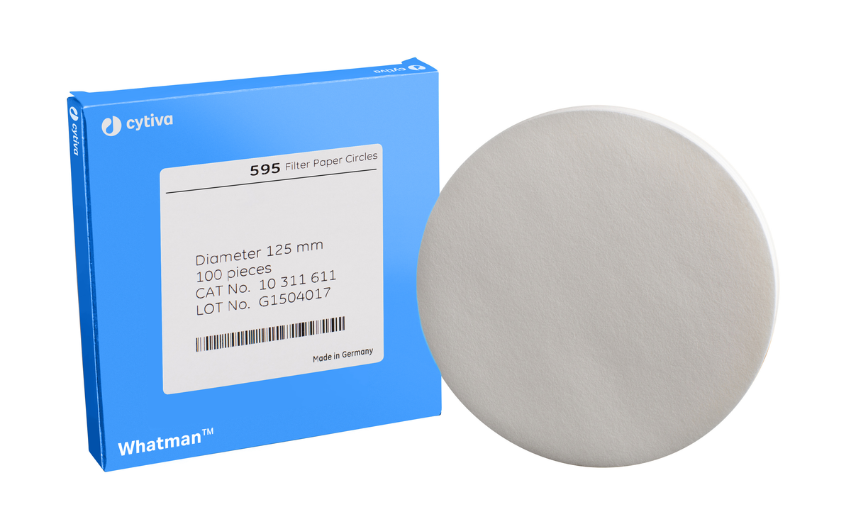 Whatman™ Grade 595 Qualitative Filter Papers 10311611 - Lab filtration products - Cytiva