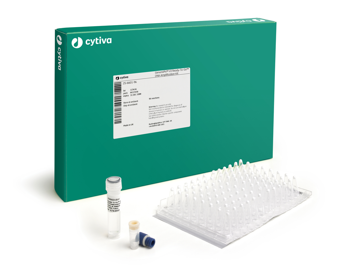 GenomiPhi HY Ready-To-Go DNA Amplification Kit 25-6603-24 - Molecular and Immunodiagnostics - Cytiva