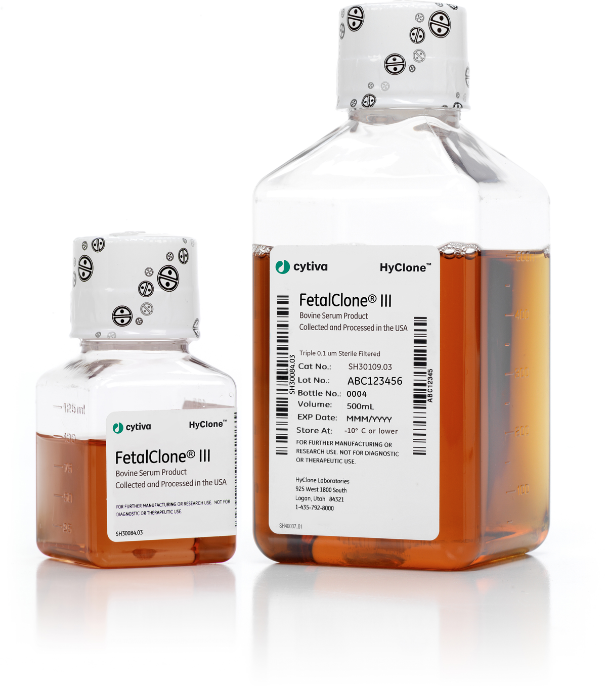 HyClone™ FetalClone™ III serum, U.S. origin SH30109.03IR30-45 - Cell culture and fermentation - Cytiva
