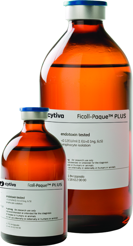 Ficoll-Paque™ PLUS density gradient media 17144003 - Cell therapy solutions - Cytiva