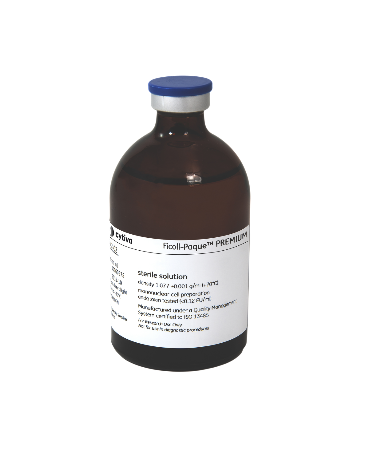 Ficoll-Paque™ PREMIUM density gradient media 17544602 - Cell therapy solutions - Cytiva