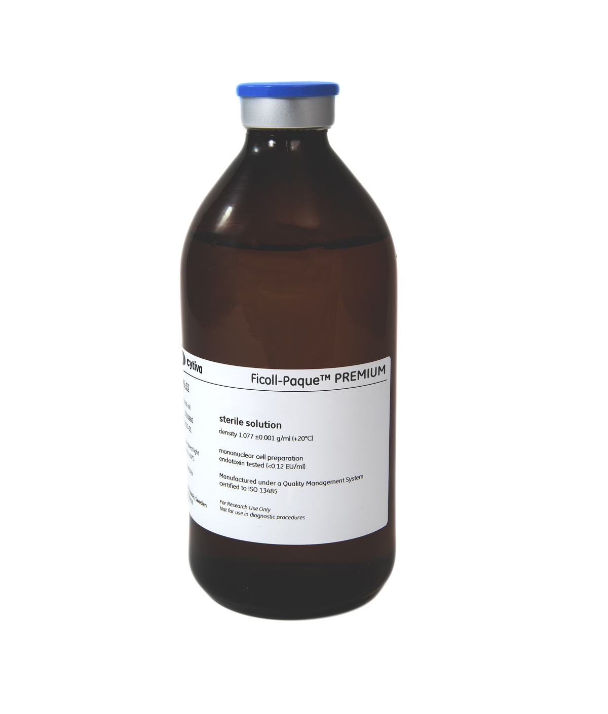 Ficoll-Paque™ PREMIUM density gradient media 17544602 - Cell therapy solutions - Cytiva