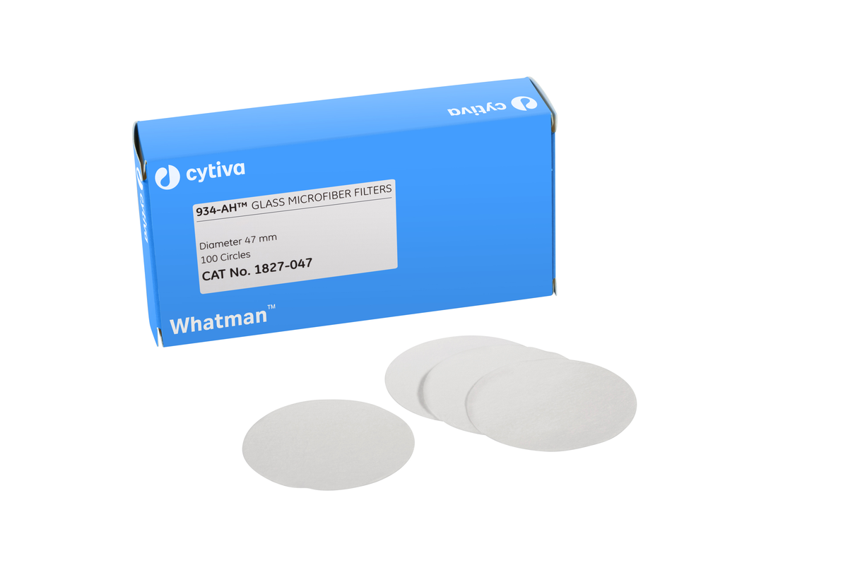 Whatman™ Grade 934-AH Glass Microfiber Filters, Binder Free 1827-957 - Lab filtration products - Cytiva