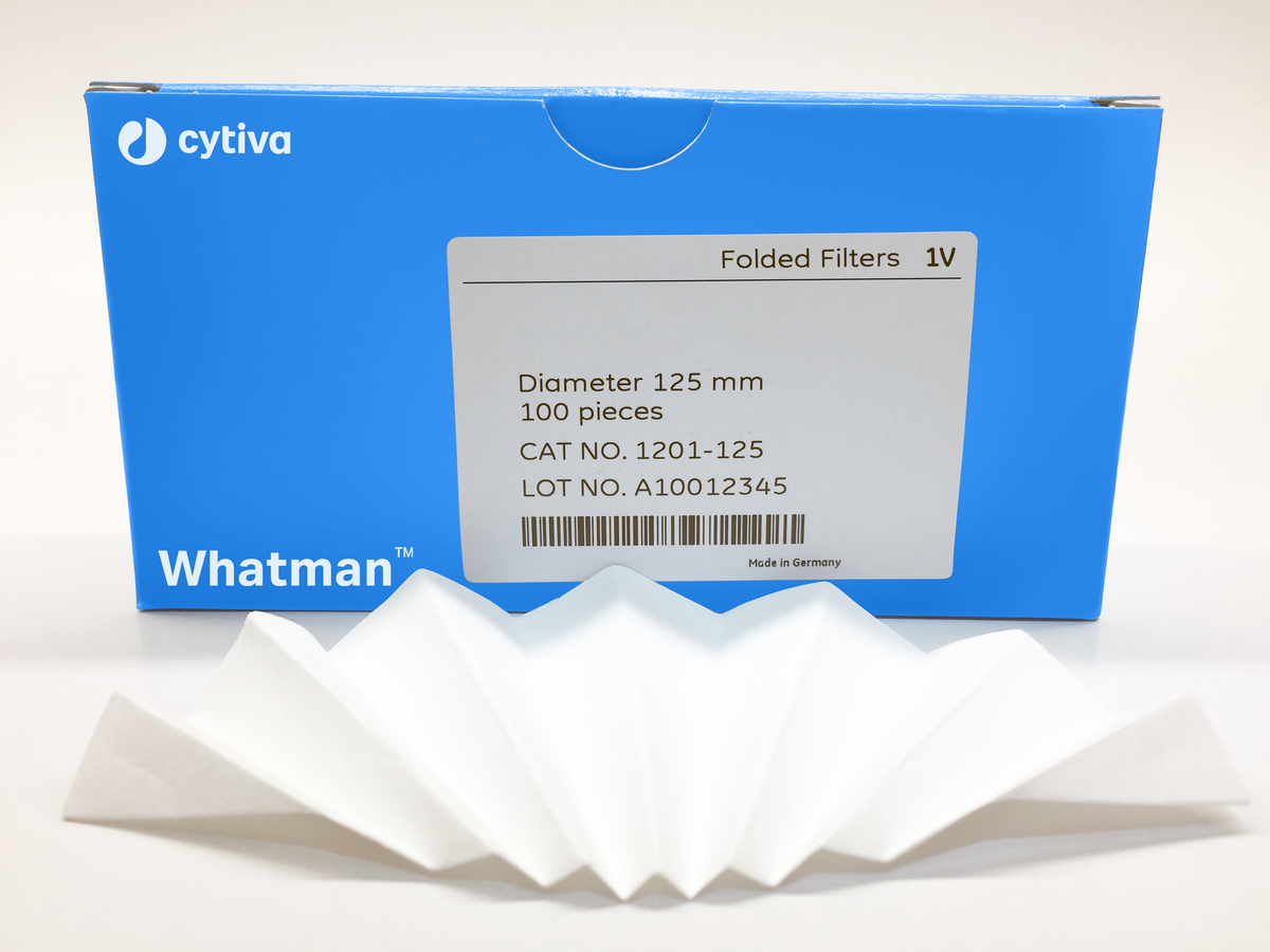 Whatman™ Qualitative filter papers, fluted, grade 1V 1201-320 - Lab filtration products - Cytiva
