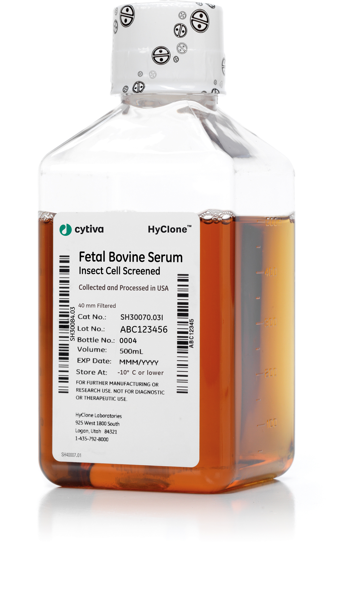 HyClone™ Characterized Insect Cell Screened Fetal Bovine Serum (FBS), U.S. origin SH30071.03I - Cell culture and