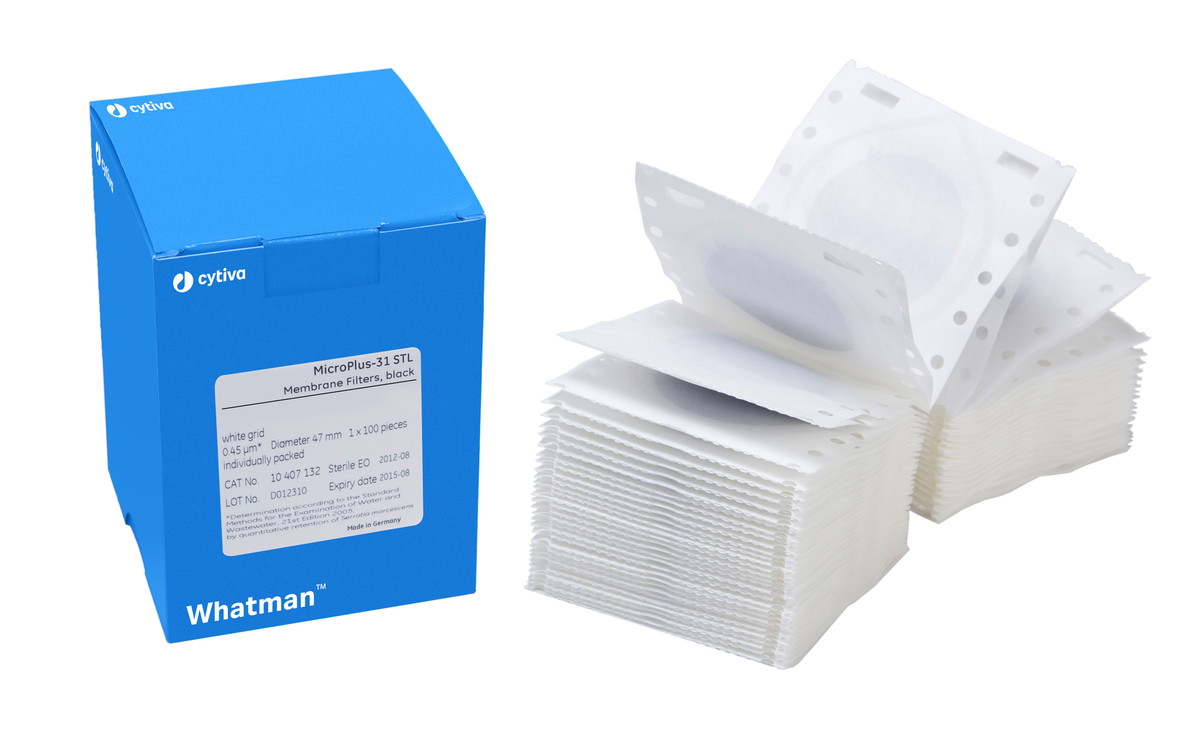 Whatman™ sterile cellulose nitrate MicroPlus membrane filters 10407114 - Lab filtration products - Cytiva