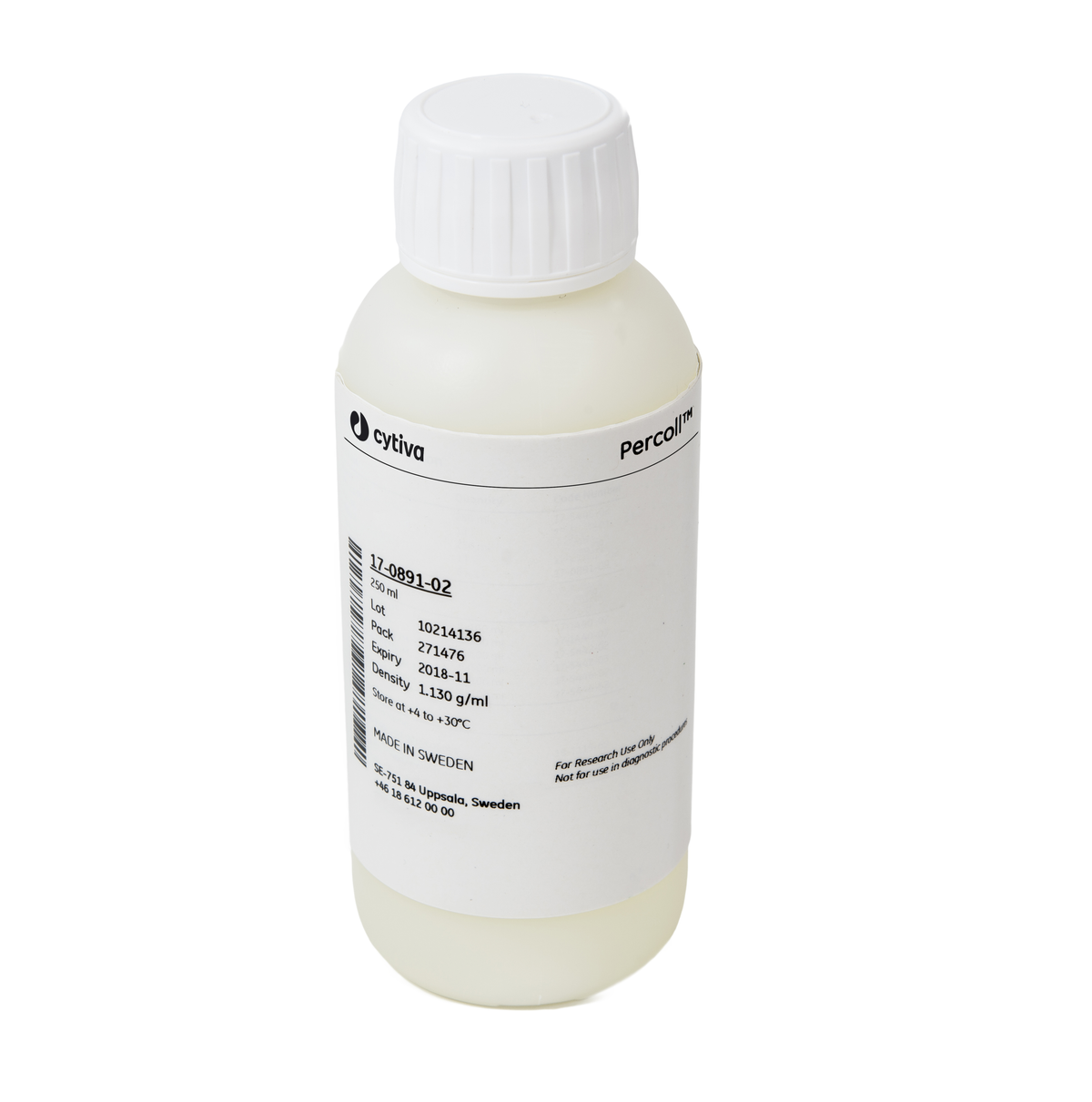 Percoll™ density gradient media 17089101 - Cell therapy solutions - Cytiva