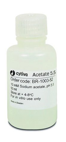 Acetate immobilization buffers BR100351 - Protein analysis equipment and supplies - Cytiva