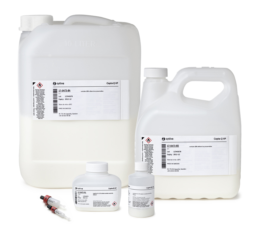Capto™ Q XP ion exchange chromatography resin 17547303 - Chromatography products - Cytiva