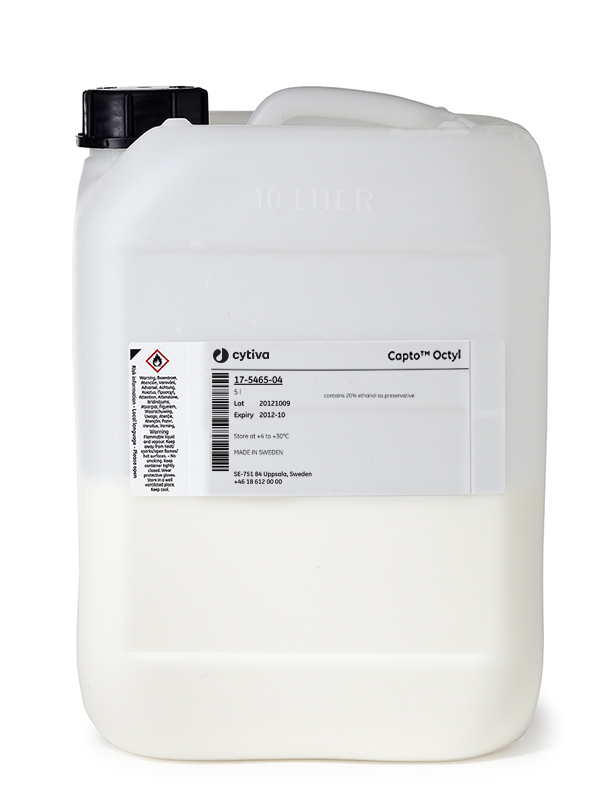 Capto™ Octyl hydrophobic interaction chromatography resin 17546503 - Chromatography products - Cytiva