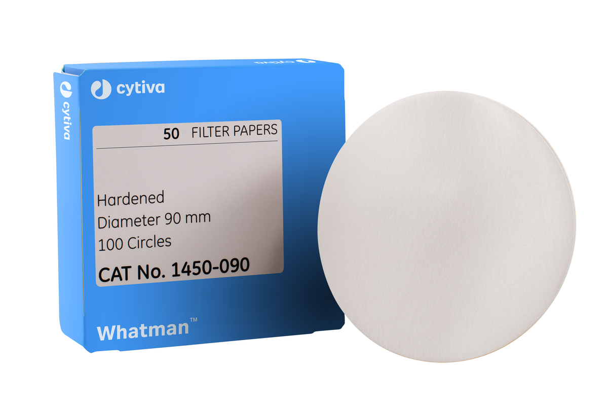 Whatman™ Quantitative Filter Paper, Hardened Low Ash, Grade 50 1450-916 - Lab filtration products - Cytiva