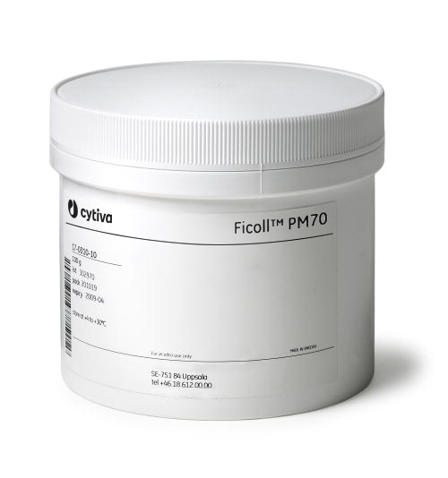 Ficoll™ PM 70 density gradient media 17031005 - Cell therapy solutions - Cytiva