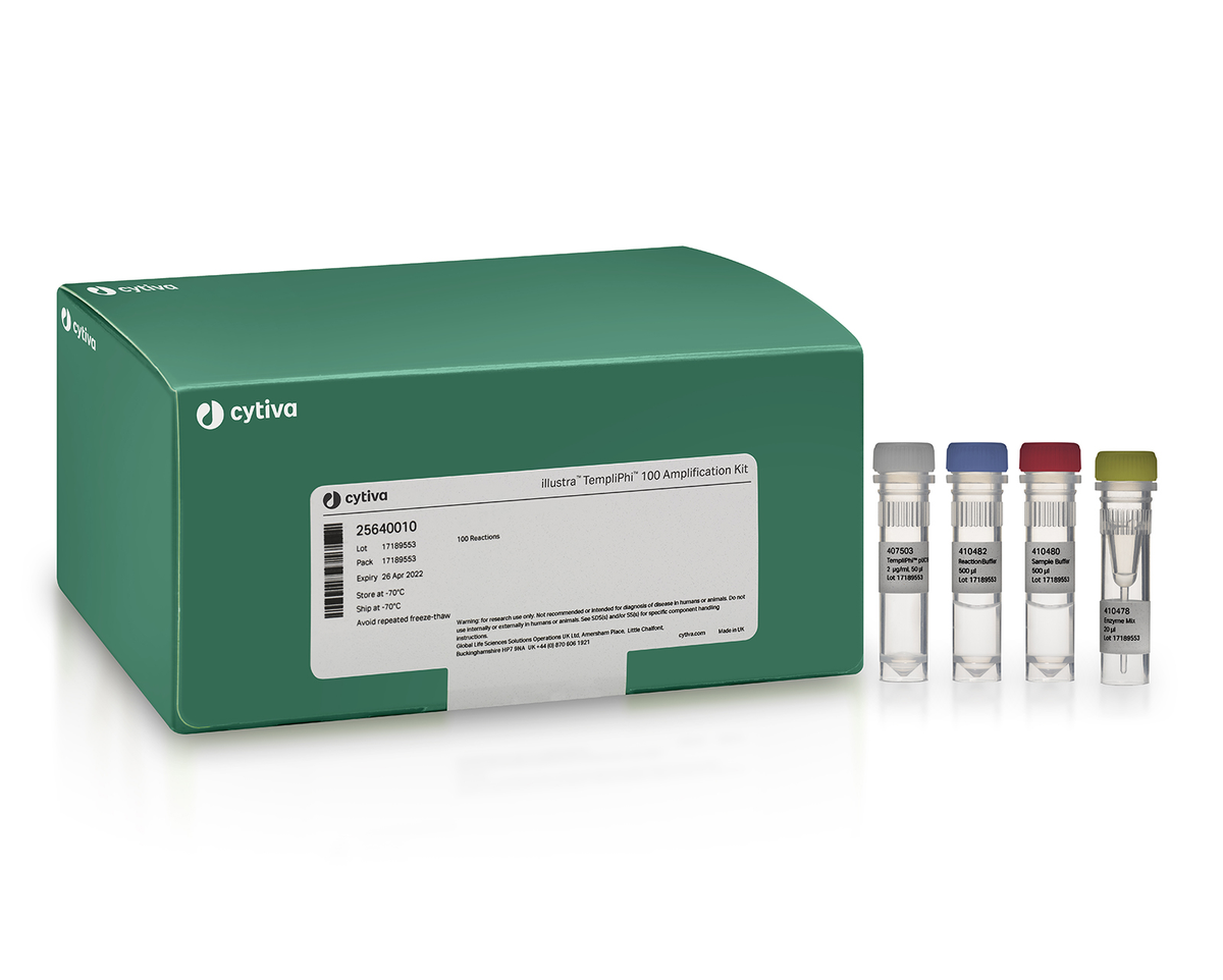 TempliPhi™ 100/500 Amplification Kits 25640010 - Molecular and Immunodiagnostics - Cytiva