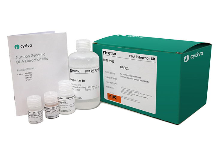 Nucleon BACC Genomic DNA Extraction Kits RPN8512 - Molecular and Immunodiagnostics - Cytiva