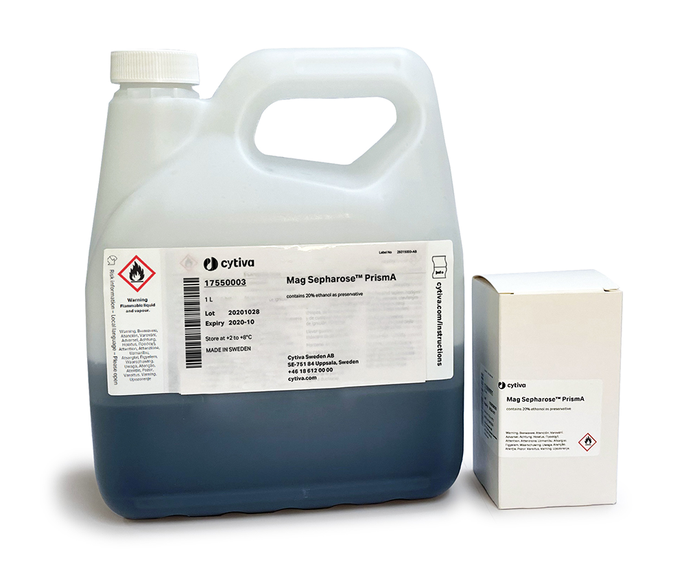 Mag Sepharose™ PrismA magnetic bead resin 17550003 - Chromatography products - Cytiva