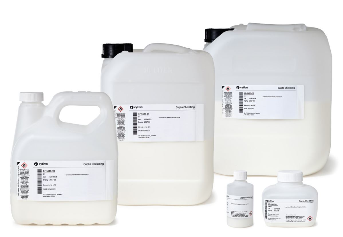 Capto™ Chelating immobilized metal ion affinity chromatography (IMAC) resin 17548501 - Chromatography products - Cytiva