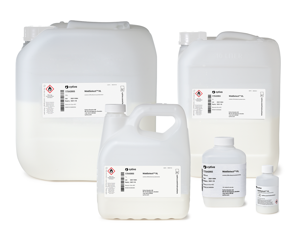 MabSelect™ VL protein L resin 17542001 - Chromatography products - Cytiva