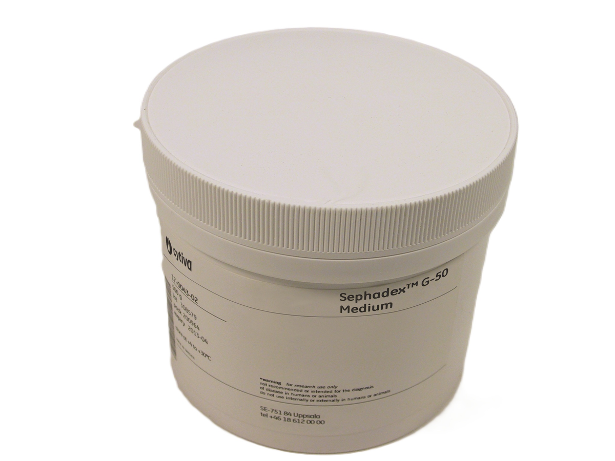 Sephadex™ G-50 size exclusion resins 17004201 - Chromatography products - Cytiva