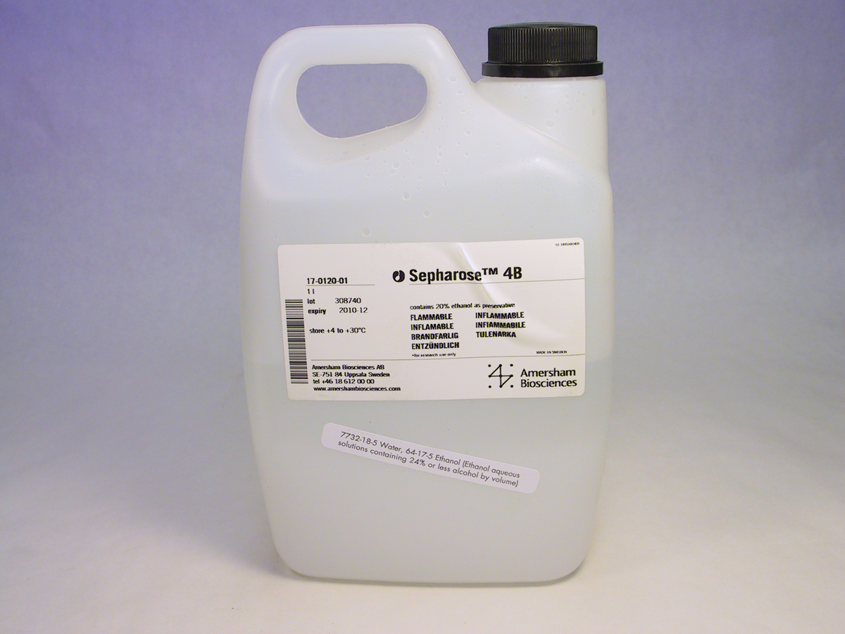 Sepharose™ 4B resin 17012001 - Chromatography products - Cytiva