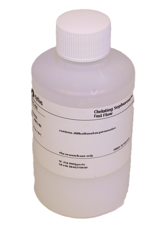Chelating Sepharose™ Fast Flow immobilized metal affinity chromatography resin 17057502 - Chromatography products - Cytiva