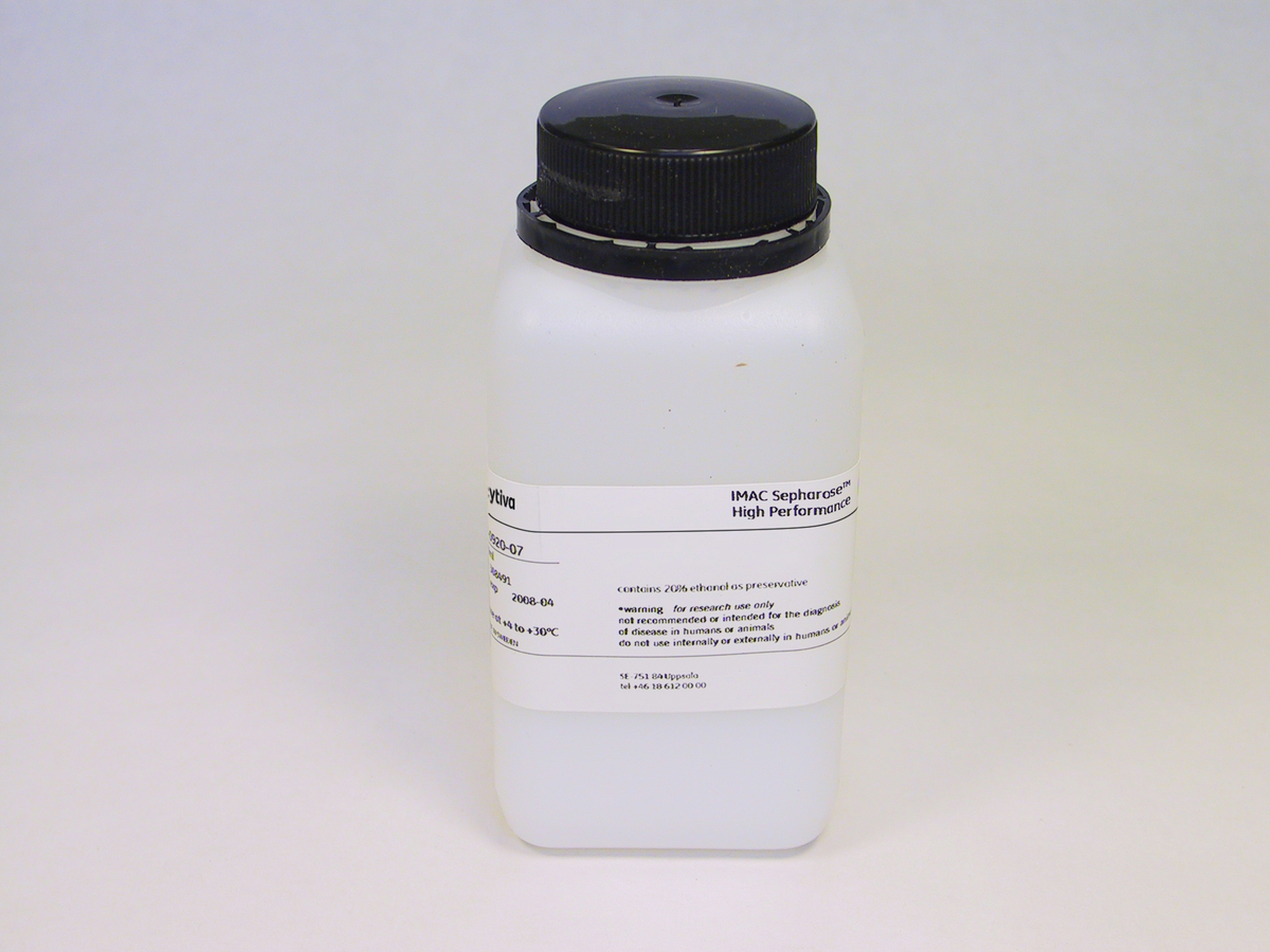 IMAC Sepharose High Performance resin 17092007 - Chromatography products - Cytiva