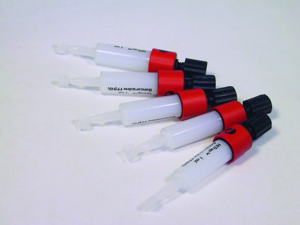HiTrap™ Benzamidine FF (High Sub) columns 17514302 - Chromatography products - Cytiva