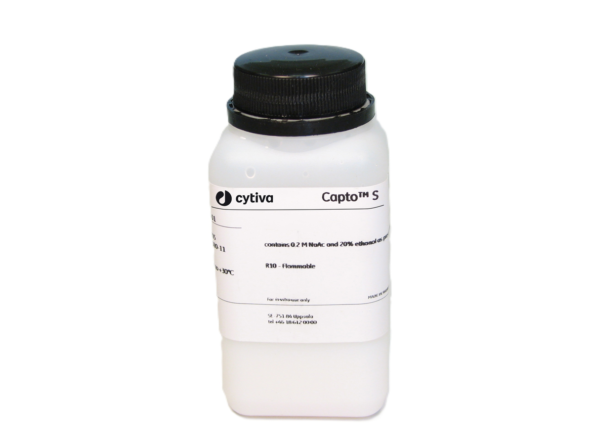 Capto™ S ion exchange chromatography resin 17544103 - Chromatography products - Cytiva