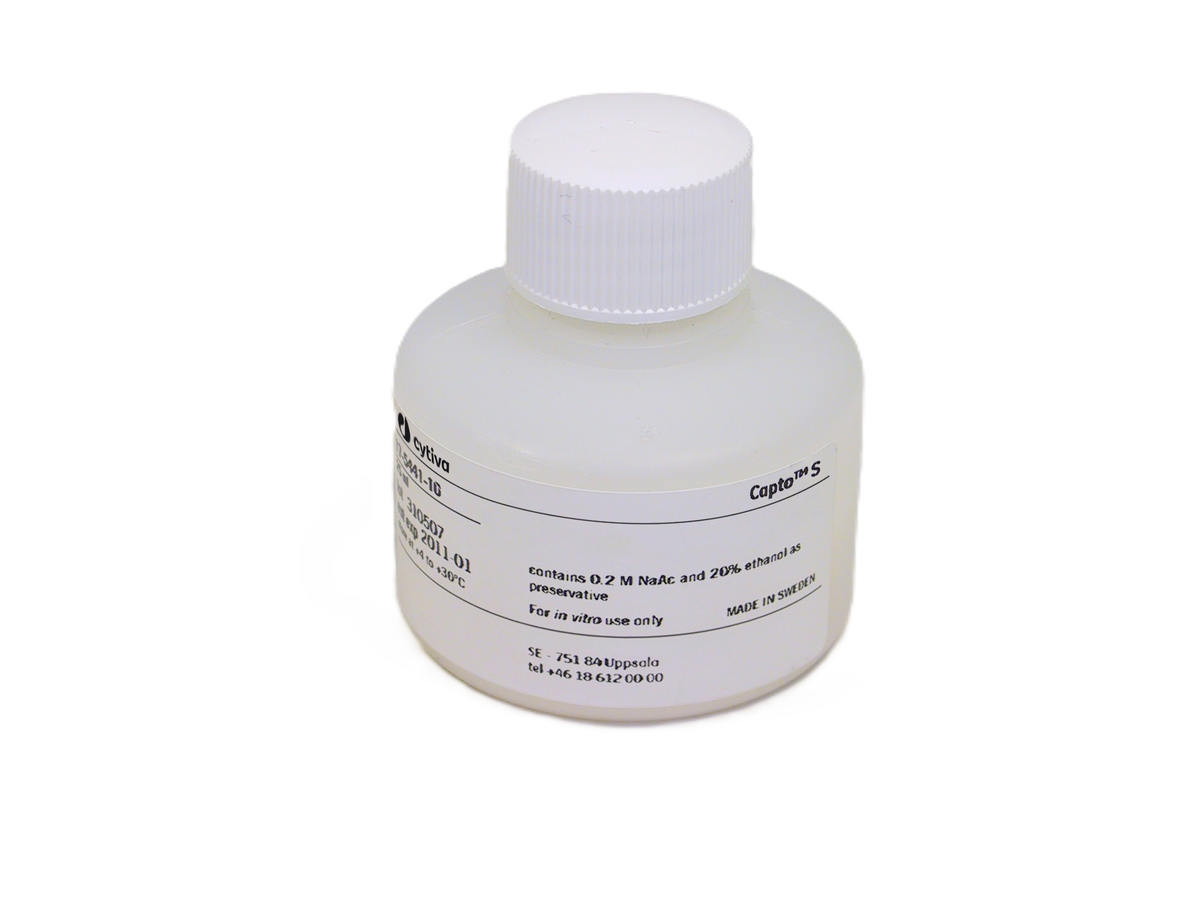 Capto™ S ion exchange chromatography resin 17544103 - Chromatography products - Cytiva