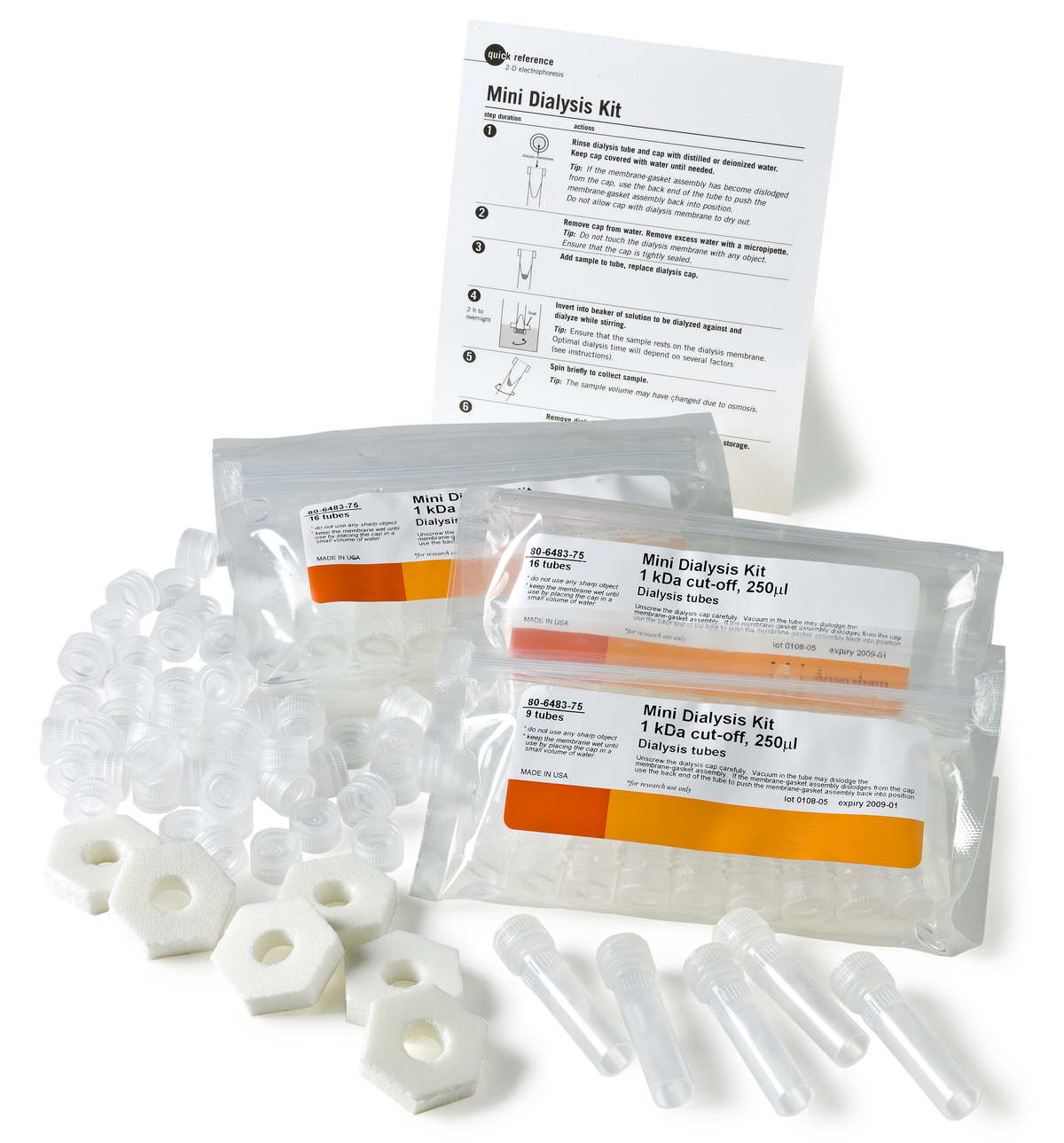 Mini Dialysis Kit 80648432 - Protein analysis equipment and supplies - Cytiva