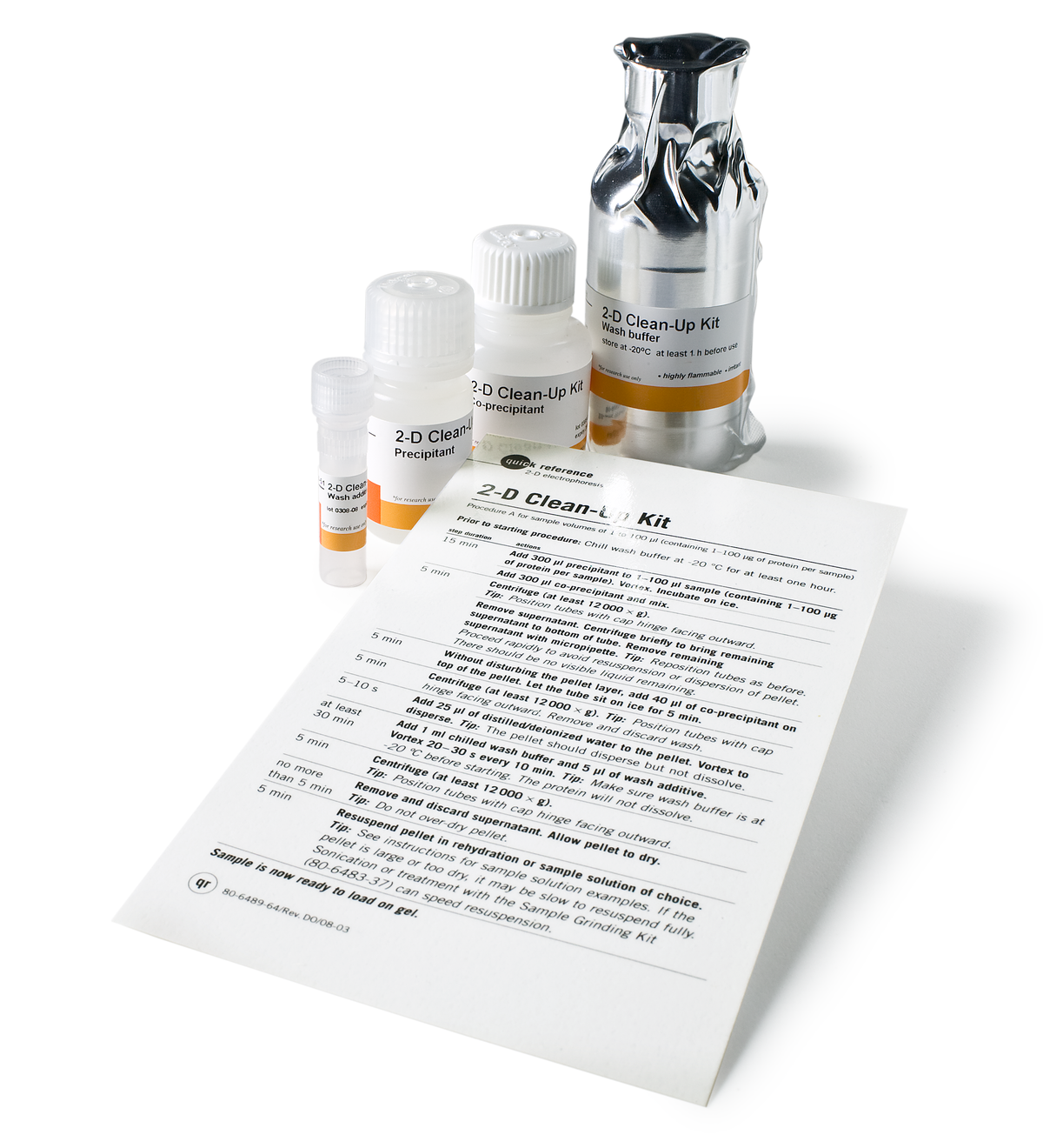 2-D Clean-Up Kit 80648451 - Protein analysis equipment and supplies - Cytiva