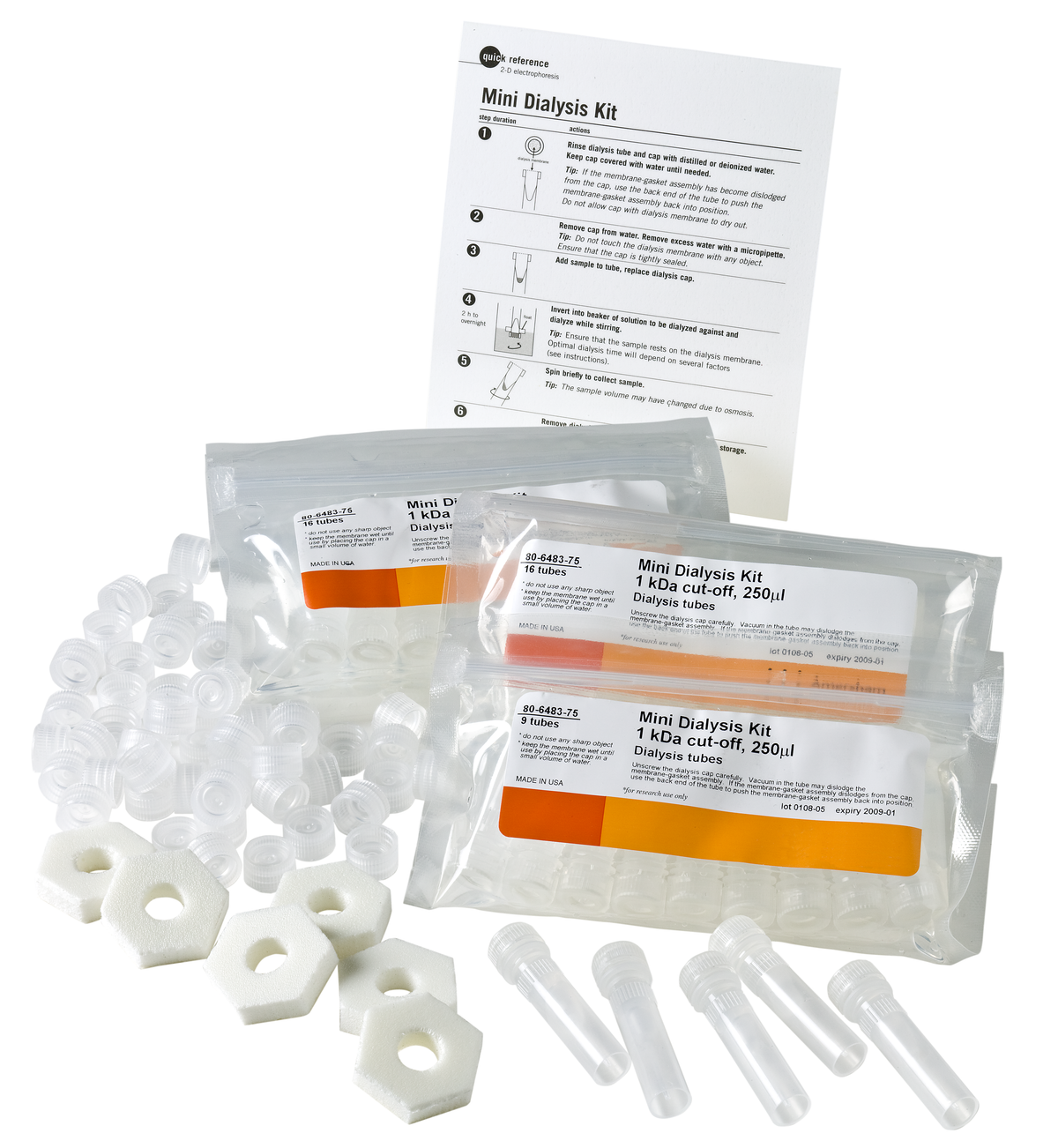 Mini Dialysis Kit 80648432 - Protein analysis equipment and supplies - Cytiva