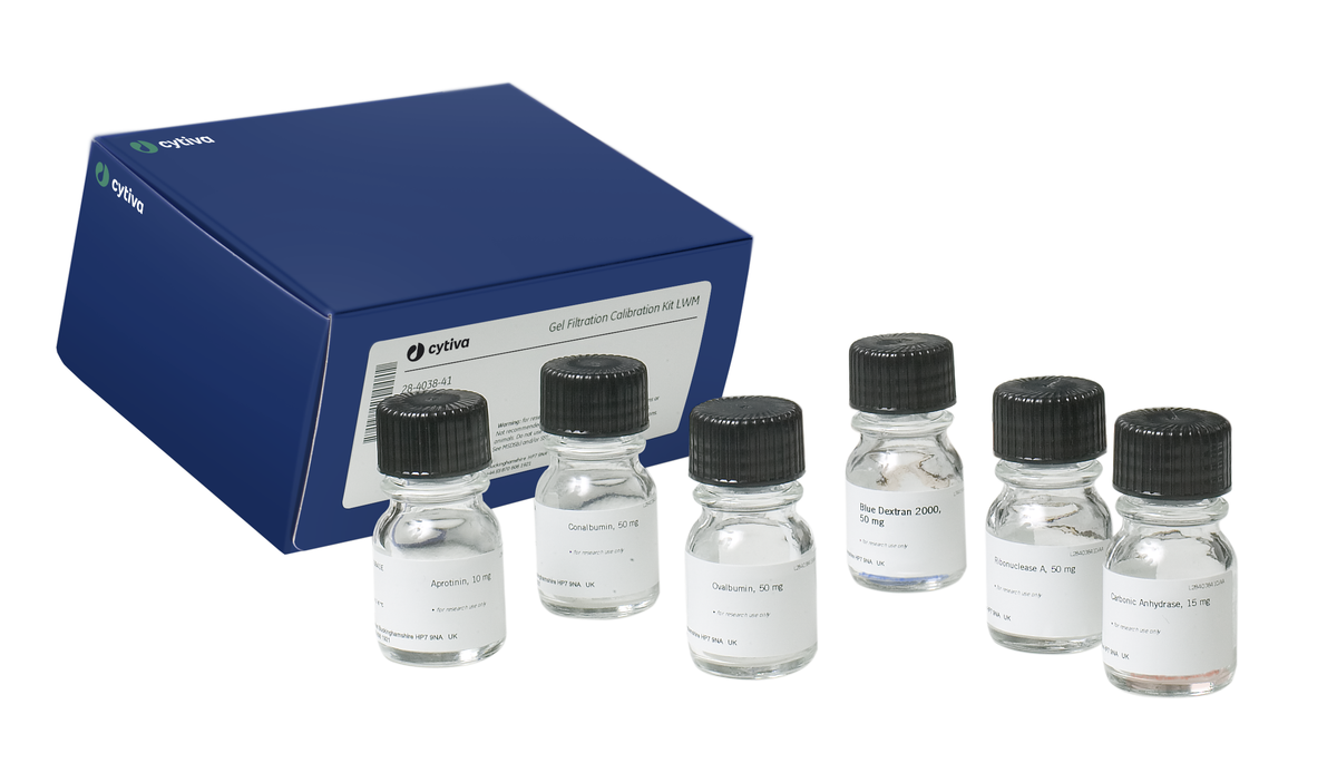 Gel Filtration Calibration Kits (LMW, HMW) 28403842 - Chromatography products - Cytiva