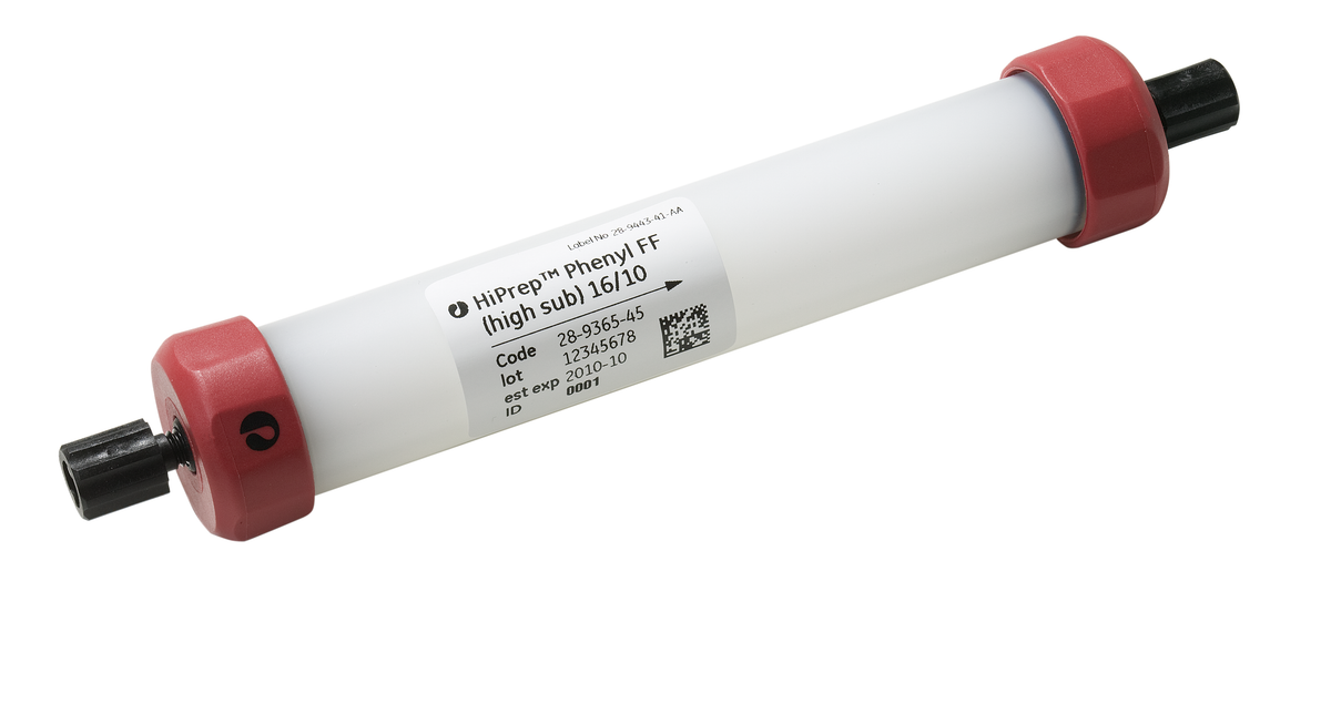 HiPrep™ Phenyl FF (High Sub) columns 28936545 - Chromatography products - Cytiva