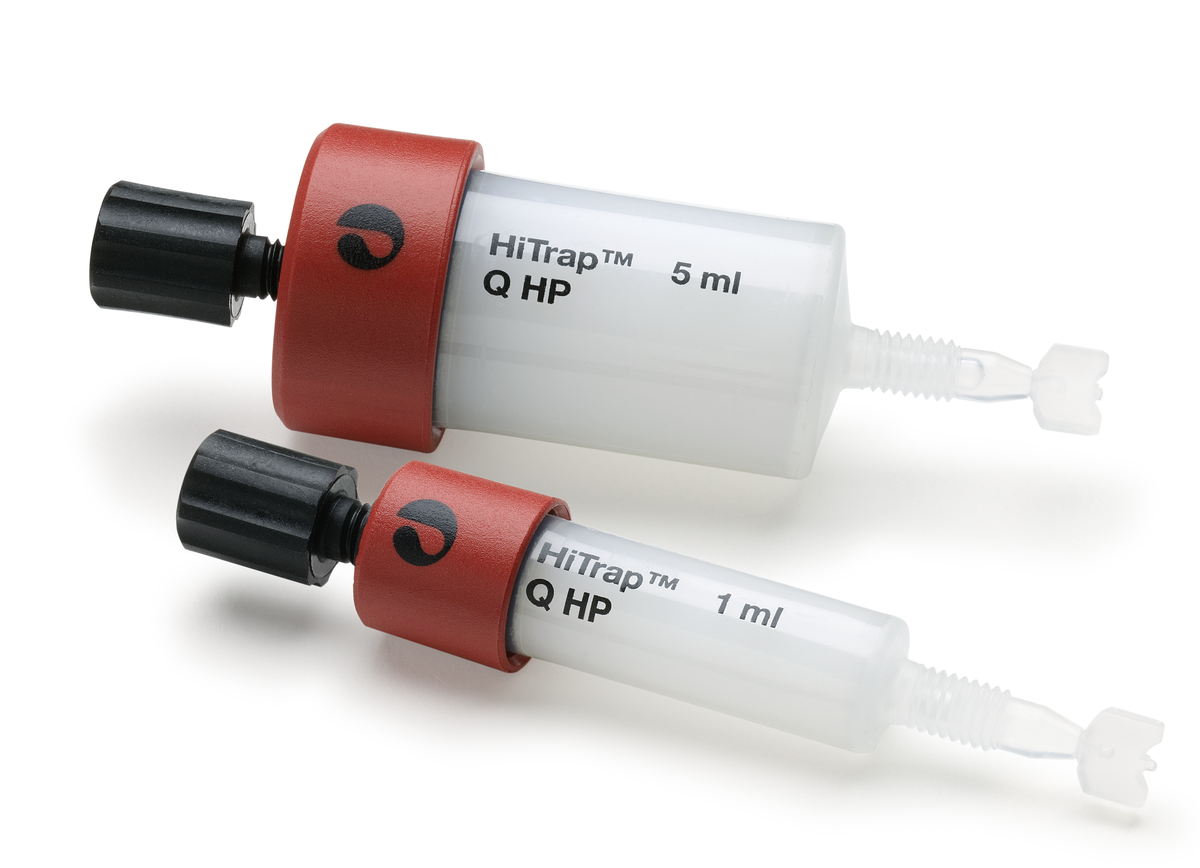 HiTrap™ Q HP anion exchange chromatography column 17115401 - Chromatography products - Cytiva